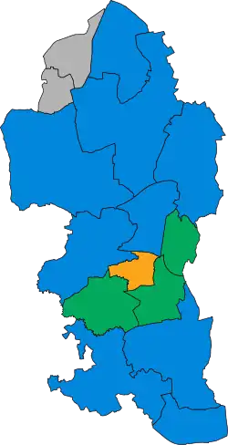 2021 results map