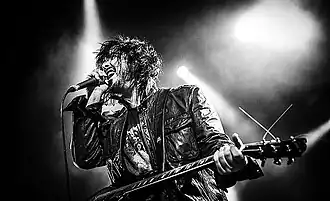 Reignwolf performing in 2024