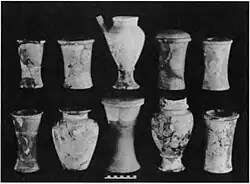Alabaster vessels