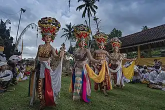 Rejang dance