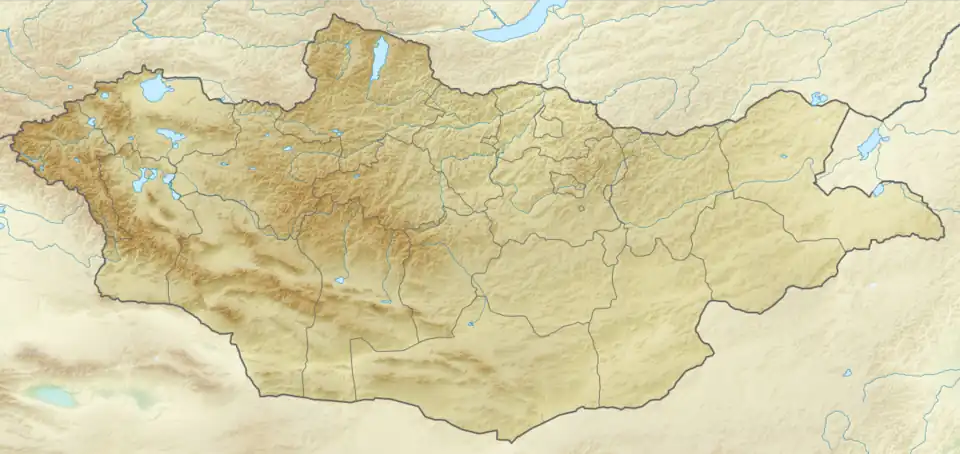 Avarga is located in Mongolia