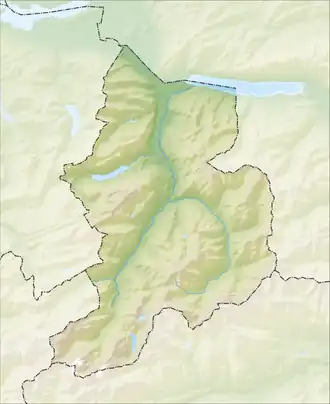 Walensee is located in Canton of Glarus
