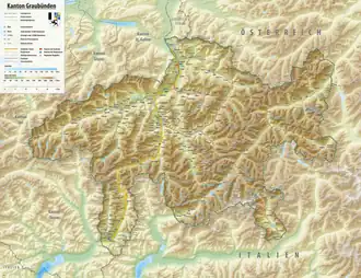 Lake Sils is located in Canton of Graubünden