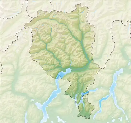 Contone is located in Canton of Ticino