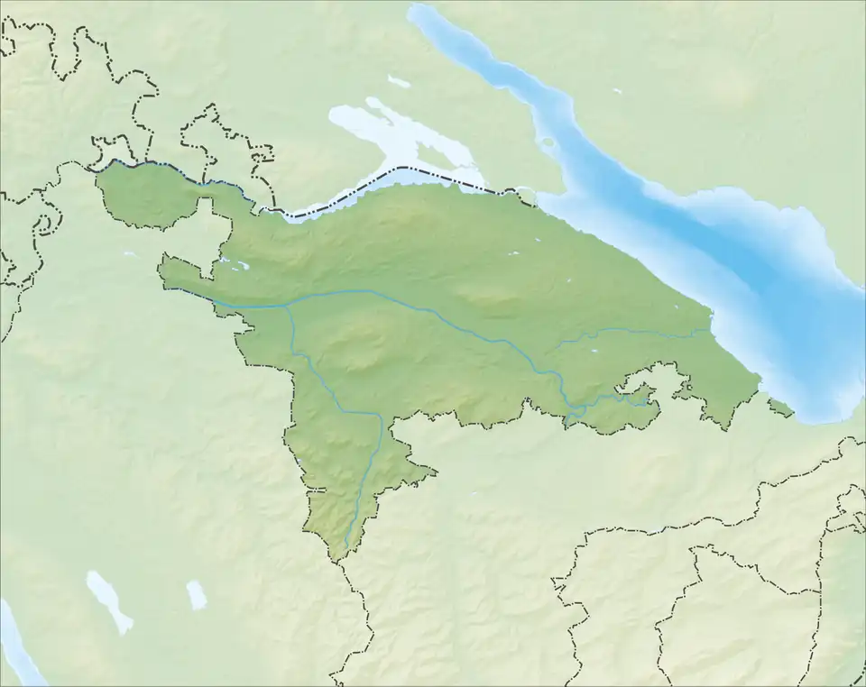Werd is located in Canton of Thurgau