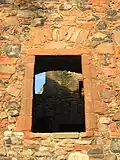 Example of relieving arch at Greenknowe Tower