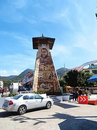Jacala México mapa