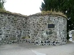 Remains of the town wall corner bastion
