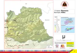 Official map of the Administrative post