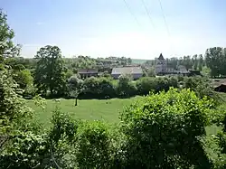 A general view of Remilly-Wirquin