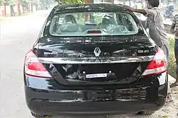 Rear view