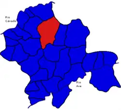 Location of Rendufinho