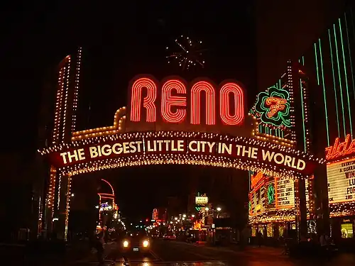 Downtown Reno, Nevada