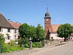 The main street