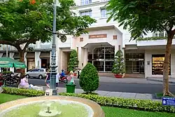 Rex Hotel main entrance on Nguyễn Huệ Boulevard