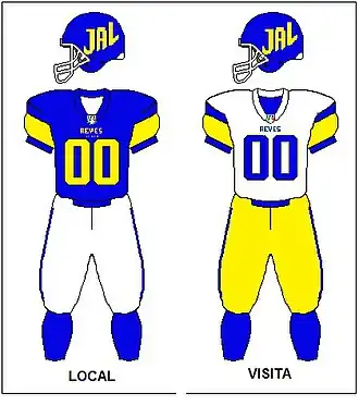 Reyes de Jalisco uniforms