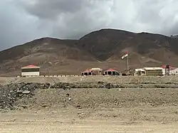 Rezang La war memorial at Ahir Dham, Chushul, Ladakh, India