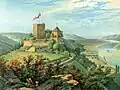 Burg Rheineck on the Middle Rhine