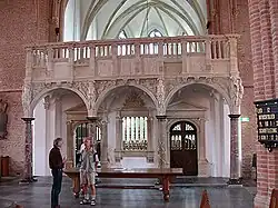 The Rood screen of choir in the Cunerakerk