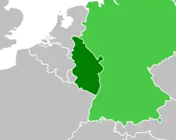 Map of the planned Rhenish State[1]