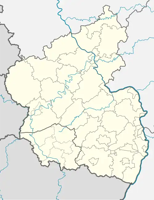 2025–26 Frauen-Regionalliga is located in Rhineland-Palatinate