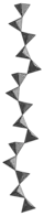 Inosilicate with 5-periodic single chain, rhodonite