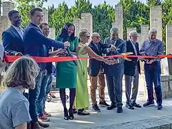 Ribbon Cutting Ceremony at 54 Columns after the 2024 renovation