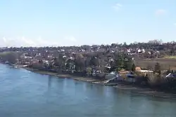 View of Ribnjak from Liberty Bridge