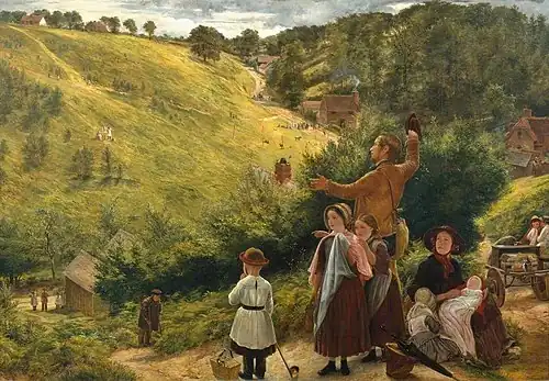 The Emigrant's Last Sight of Home by Richard Redgrave