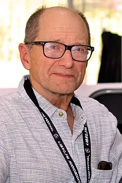 Bass at the 2025 Texas Book Festival