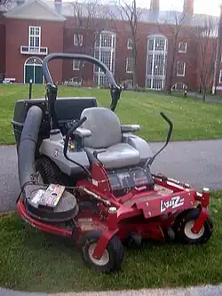 A zero-turn mower