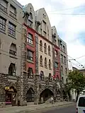 Building on Tērbatas street 15/17, Riga (Architect: K. Pēkšēns, E. Laube)