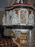 Baroque pulpit