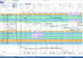Team load of sample portfolio opened in Rillsoft Project