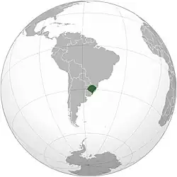 The Riograndense Republic corresponded with the current Brazilian state of Rio Grande do Sul
