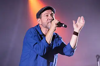 Tatou, one of the singers of the band