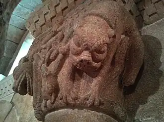 Beasts at São Cristóvão de Rio Mau Church.