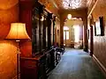 The hallway on the 1st floor