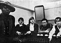 Rising Sons in 1965 From left: Taj Mahal, Jesse Lee Kincaid, Gary Marker, Ry Cooder and Kevin Kelley