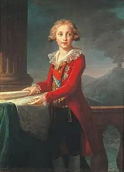 Francesco di Borbone, 1790, Museo di Capodimonte.