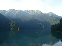 Lake Ritsa.