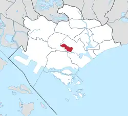 Location in Central Region