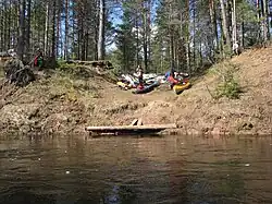 River camp, Andreapolsky District