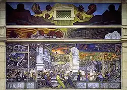 Detroit Industry, North Wall, 1932–33. Detroit Institute of Arts