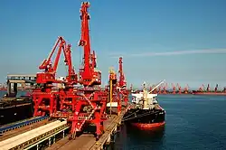 Rizhao sea port
