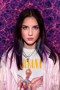 Promotional photo of Rizha taken in 2019.