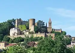 The village of Châtillon d'Azergues