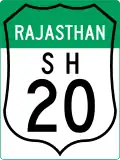 State Highway 20 shield}}