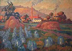 1921, Le Jardin maraicher, oil on canvas, 74 × 100 cm, Musée des Beaux-Arts de Rouen