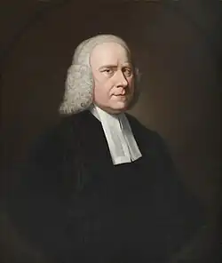 George Whitfield, founder of evangelical Methodism, 18th-century American preacher